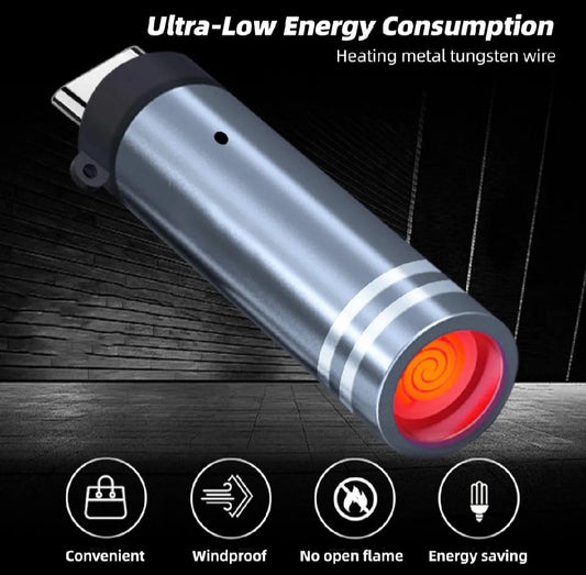 Portable Cigarette Lighter with Blow Sensor