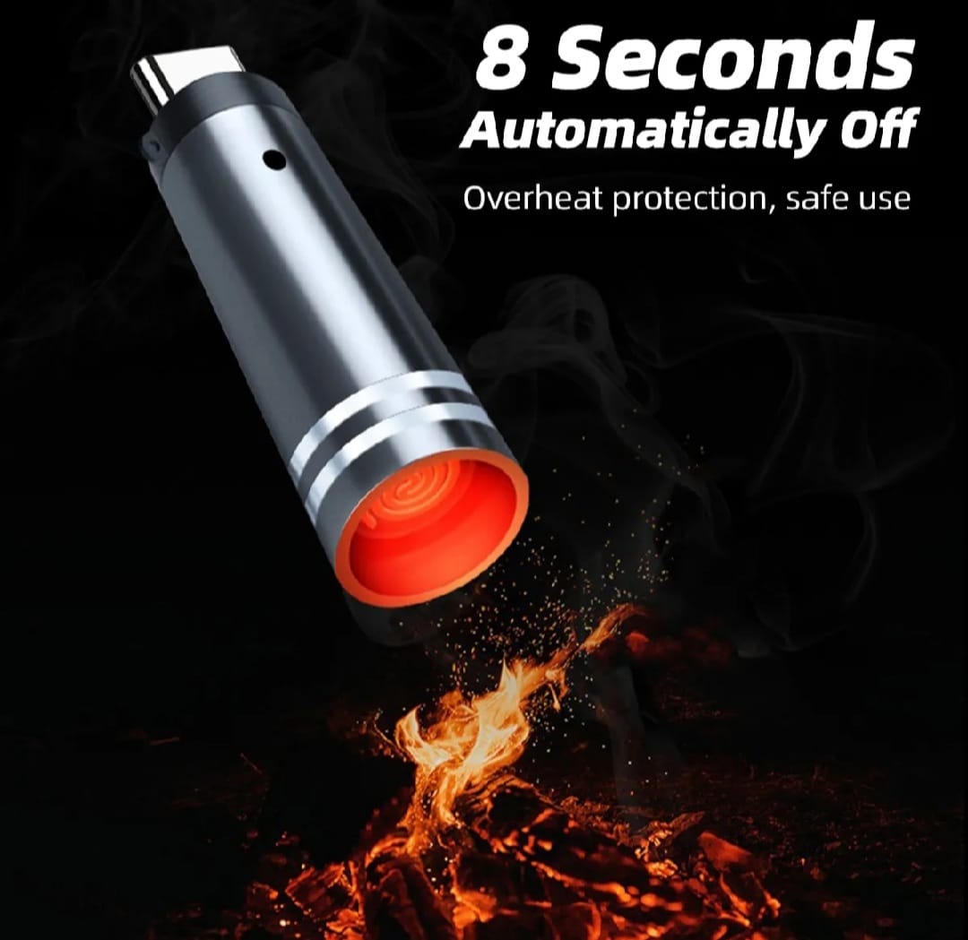 Portable Cigarette Lighter with Blow Sensor