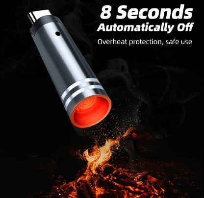 Portable Cigarette Lighter with Blow Sensor
