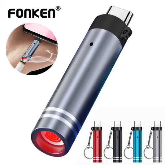 Portable Cigarette Lighter with Blow Sensor